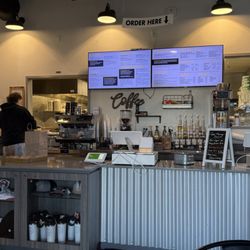 Butter+Milk Biscuit Bar - The front counter of the restaurant