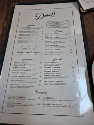 Menu photo 5 Donna's Los Angeles, CA