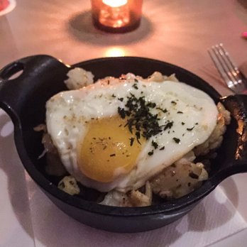 Lounge Here - Cauliflower hash. This was just okay. Didn't hate, didn't love. - Cocktail Bars Near Me - Dallas, Texas