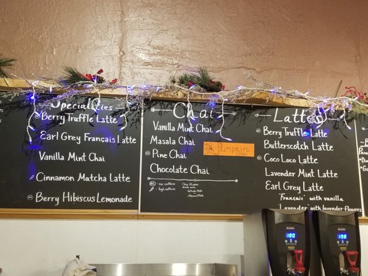Menu photo 7 Steep Leaf Lounge Flagstaff, AZ