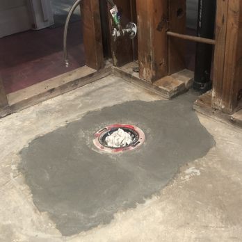 Plumb Rite Plumbing - They remove the connection from the wall and placed a flange in the ground for the toilet. - Plumbing Near Me - Huntington Beach, California Plumb Rite Plumbing - They remove the connection from the wall and placed a flange in the ground for the toilet. - Plumbing Near Me - Huntington Beach, California