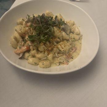 SeaGuini - Opal Sands Resort - Crab and lobster gnocchi - New American Near Me - Clearwater, Florida SeaGuini - Opal Sands Resort - Crab and lobster gnocchi - New American Near Me - Clearwater, Florida