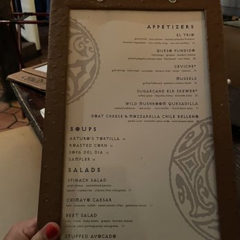 Chimayo - Menu pg 1 - New American Near Me - Park City, Utah Chimayo - Menu pg 1 - New American Near Me - Park City, Utah