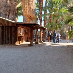 Exterior outside entrance of Coachella Valley Preserve - Visitor Center and Docent Led Talks - Thousand Palms, California Exterior outside entrance of Coachella Valley Preserve - Visitor Center and Docent Led Talks - Thousand Palms, California