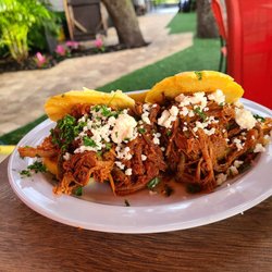 Bogota Kitchen & Bar - Arepas de ropa vieja, very tasty.