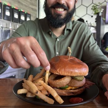 Element Gastropub - Western Nodeo Burger - Vegetarian Near Me - Raleigh, North Carolina