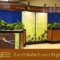 Dwa Tradeshow & Exposition Services - DWA Trade Show Earth Safe Event Signage