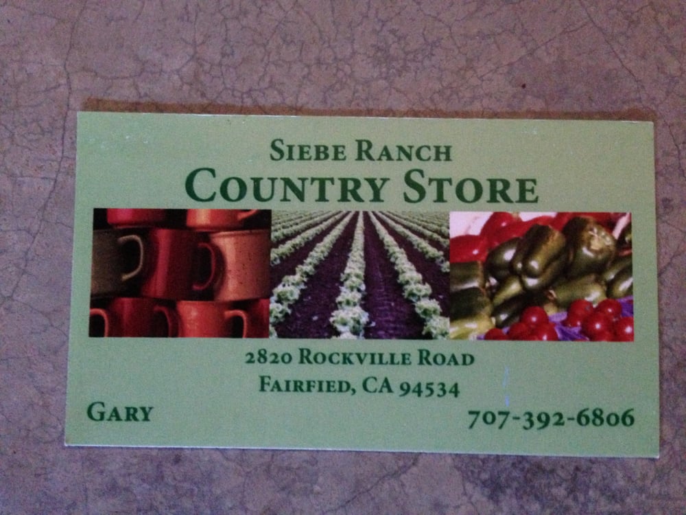 The Siebe Ranch Country Store Logo