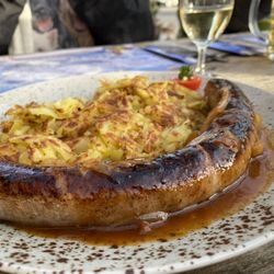 Riedboden Gasthaus  - Bratwurst and Röstti