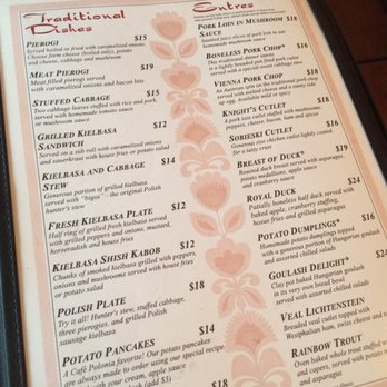 Cafe Polonia - Menu - Polish Near Me - Boston, Massachusetts
