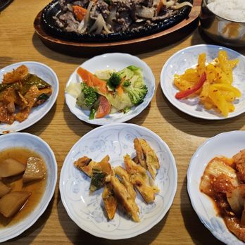 Jinmi Korean Restaurant - 6 panchan.. no refills - Korean Near Me - Anchorage, Alaska Jinmi Korean Restaurant - 6 panchan.. no refills - Korean Near Me - Anchorage, Alaska