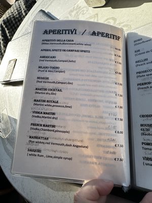 Menu photo 3 Bar Caffe Rossi Bellagio, CO