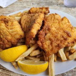 The Sandpiper Restaurant - Humongous order of fish and chips