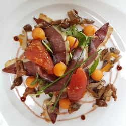 La Croix d'Or - The duck was a great starter, and generous.
