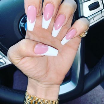 Clawssynails - F R E N C H  T I P  Sculpture Gel Fill IG: @clawssynails - Nail Technicians Near Me