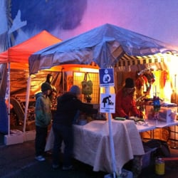Pinkpeas - Our booth at First Friday!