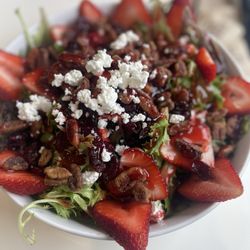 Buttercooky Bakery - Strawberry Goat Cheese Salad
