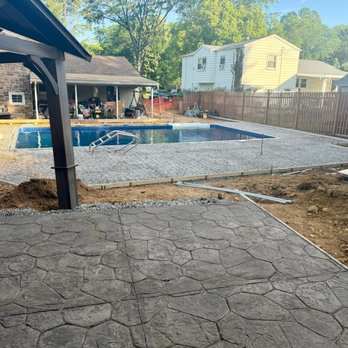 Lajitas Concrete - Stamped design being done - Masonry/Concrete Near Me Lajitas Concrete - Stamped design being done - Masonry/Concrete Near Me