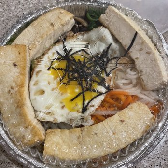 Seoul Mama - Bibimbap with tofu and egg - Korean Near Me - Bloomington, Illinois