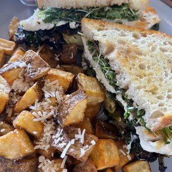 EastBrew Cafe and Bakery - Smashwich sandwich + add chicken - Cafes Near Me - Eastvale, California EastBrew Cafe and Bakery - Smashwich sandwich + add chicken - Cafes Near Me - Eastvale, California