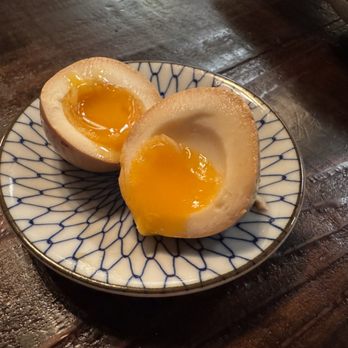 Mensho - Side order of boiled egg. PERFECT! - Ramen Near Me - Oakland, California Mensho - Side order of boiled egg. PERFECT! - Ramen Near Me - Oakland, California