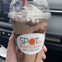 Oreo Nutella shake
