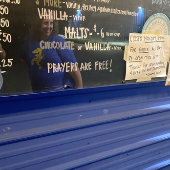 Droopy's Snowballs - "Prayers are free!" - Shaved Snow Near Me - Harahan, Louisiana Droopy's Snowballs - "Prayers are free!" - Shaved Snow Near Me - Harahan, Louisiana