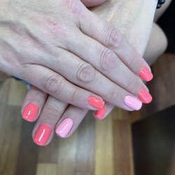 Nail Cafe - Nails done by Eunice.  Pedicure (not pictured) done by Nancy