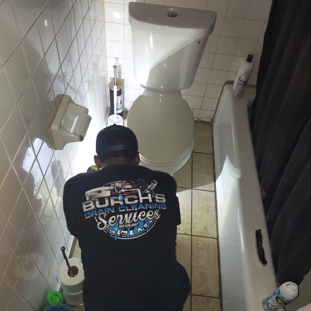 Slide of Burch's Drain Cleaning Services