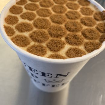 Queen Cup Coffee - Honeycomb latte - Coffee & Tea Near Me - Los Olivos, California Queen Cup Coffee - Honeycomb latte - Coffee & Tea Near Me - Los Olivos, California