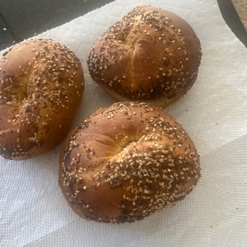 Einstein Bros. Bagels - Over baked (burnt) bagels. - Bagels Near Me - Highlands Ranch, Colorado