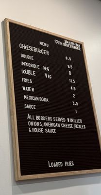 Menu photo 7 7th Street Burger East Village New York, NY Menu photo 7 7th Street Burger East Village New York, NY