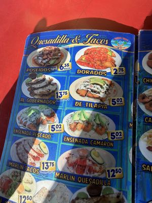 Menu photo 2 Mariscos 4 Vientos Los Angeles, CA