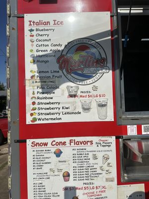 Menu photo 4 Sandra's Italian Ice Dallas, TX Menu photo 4 Sandra's Italian Ice Dallas, TX