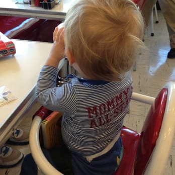 Ruby's Diner - They have adorable baby seats that actually work. - Burgers Near Me - Newport Beach, California Ruby's Diner - They have adorable baby seats that actually work. - Burgers Near Me - Newport Beach, California
