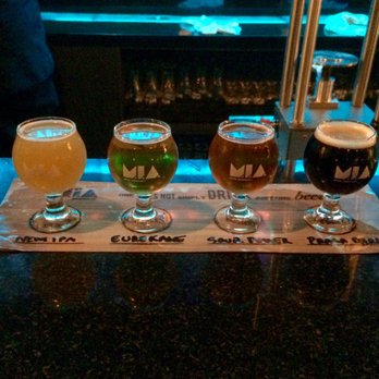 Rolling Waves Brewing and Distillery - Beer Flight - Breweries Near Me - Doral, Florida Rolling Waves Brewing and Distillery - Beer Flight - Breweries Near Me - Doral, Florida