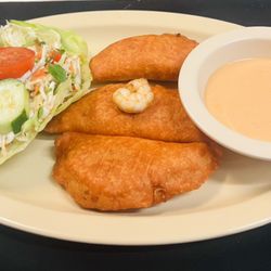 El Cuscatleco restaurant  - Shrimp empanadas yummy