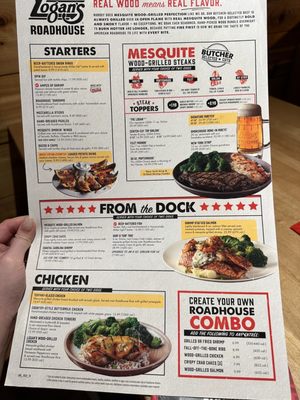 Menu photo 6 Logan's Roadhouse Ft. Myers, FL Menu photo 6 Logan's Roadhouse Ft. Myers, FL
