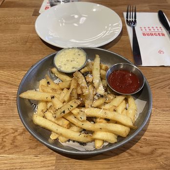 Gordon Ramsay Burger - Truffle Parmesan Fries - Burgers Near Me - Coquitlam, British Columbia Gordon Ramsay Burger - Truffle Parmesan Fries - Burgers Near Me - Coquitlam, British Columbia