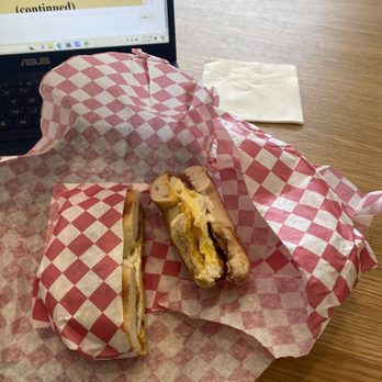 BomBom Cafe - Bacon egg and cheese bagel - Coffee & Tea Near Me - Greensboro, North Carolina BomBom Cafe - Bacon egg and cheese bagel - Coffee & Tea Near Me - Greensboro, North Carolina