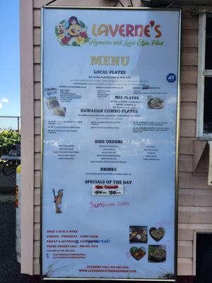 Menu photo 5 Laverne’s Waipahu, HI Menu photo 5 Laverne’s Waipahu, HI