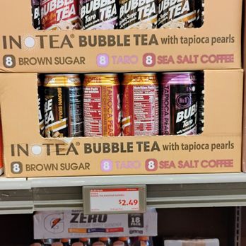 ALDI - Cans of Bubble Tea  09-13-2024 - Grocery Near Me - Torrance, California