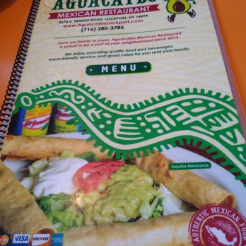 Aguacates Mexican Restaurant - Menu - Mexican Near Me - Lockport, New York Aguacates Mexican Restaurant - Menu - Mexican Near Me - Lockport, New York