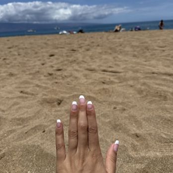 David's Happy Nails & Spa - French gel manicure - Nail Salons Near Me - Lahaina, Hawaii David's Happy Nails & Spa - French gel manicure - Nail Salons Near Me - Lahaina, Hawaii