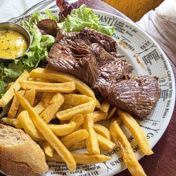 Victoires - Steak spécial - very tough, but flavorful - French Near Me - Paris, 75 Victoires - Steak spécial - very tough, but flavorful - French Near Me - Paris, 75