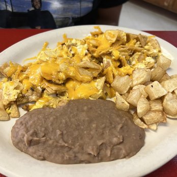 Chile Tomate & Cebolla Mexican Restaurant - Migas plate. My son liked it so much we came back just a week later! - Mexican Near Me - San Antonio, Texas Chile Tomate & Cebolla Mexican Restaurant - Migas plate. My son liked it so much we came back just a week later! - Mexican Near Me - San Antonio, Texas