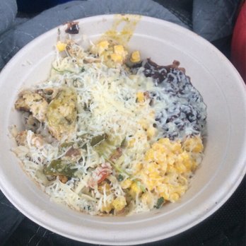 Fiero Mexican Grill - Remake from Friday, Cilantro Chicken Rice bowl, add cheese with everything. Sure a lot of empty bowl space for everything. - Mexican Near Me - Huntsville, Alabama Fiero Mexican Grill - Remake from Friday, Cilantro Chicken Rice bowl, add cheese with everything. Sure a lot of empty bowl space for everything. - Mexican Near Me - Huntsville, Alabama