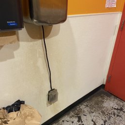 women's bathroom area.