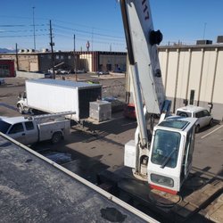 Royal's Heating & Air - Roof top unit installation