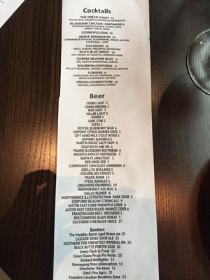 Menu photo 7 Crush Amarillo, TX